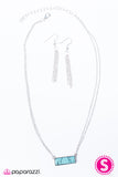 Paparazzi "Land Ahoy! - Blue" necklace Paparazzi Jewelry