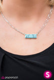 Paparazzi "Land Ahoy! - Blue" necklace Paparazzi Jewelry