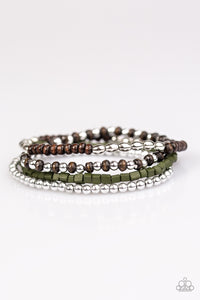 Paparazzi "Land Cruiser - Green" bracelet Paparazzi Jewelry