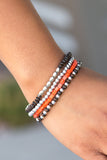 Paparazzi "Land Cruiser - Orange" bracelet Paparazzi Jewelry