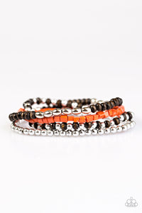 Paparazzi "Land Cruiser - Orange" bracelet Paparazzi Jewelry