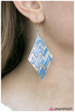 Paparazzi "Last Friday Night" Blue Earrings Paparazzi Jewelry