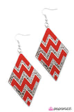 Paparazzi "Last Friday Night" Red Earrings Paparazzi Jewelry