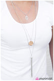 Paparazzi "Late Autumn - Silver" necklace Paparazzi Jewelry