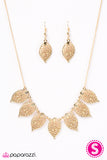 Paparazzi "LEAF An Impression - Gold" necklace Paparazzi Jewelry