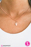 Paparazzi "LEAF-ing Home - Copper" necklace Paparazzi Jewelry