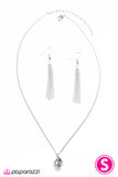 Paparazzi "LEAF-ing Home - Silver" necklace Paparazzi Jewelry