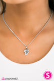 Paparazzi "LEAF-ing Home - Silver" necklace Paparazzi Jewelry