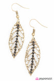 Paparazzi "LEAF It At That - Brass" earring Paparazzi Jewelry