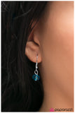 Paparazzi "LEAF It Be! - Blue" necklace Paparazzi Jewelry