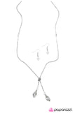 Paparazzi "LEAF It Be! - White" necklace Paparazzi Jewelry