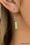 Paparazzi "Leave No SANDSTONE Unturned" Green Necklace & Earring Set Paparazzi Jewelry