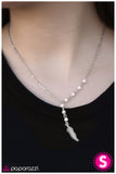 Paparazzi "Leaving The Nest - White" necklace Paparazzi Jewelry