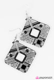 Paparazzi "Let It CONGO" Black Earrings Paparazzi Jewelry