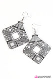 Paparazzi "Let It CONGO" Silver Earrings Paparazzi Jewelry