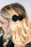 Paparazzi "Let It GROW - Black" hair clip Paparazzi Jewelry