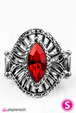 Paparazzi "Let It REIGN" Red Ring Paparazzi Jewelry