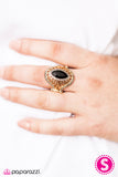 Paparazzi "Let It REIGN" Gold Ring Paparazzi Jewelry
