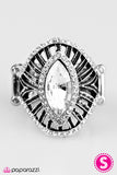 Paparazzi "Let It REIGN" White Ring Paparazzi Jewelry