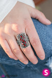 Paparazzi "Let Me Adjust My Crown" Red Ring Paparazzi Jewelry