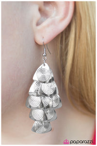 Paparazzi "Let Me Be Your Muse - Silver" earring Paparazzi Jewelry