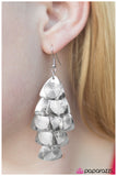 Paparazzi "Let Me Be Your Muse - Silver" earring Paparazzi Jewelry