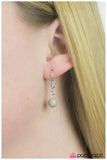 Paparazzi "Let Me Introduce Myself..." Green Necklace & Earring Set Paparazzi Jewelry