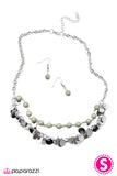 Paparazzi "Let Me Introduce Myself..." Green Necklace & Earring Set Paparazzi Jewelry