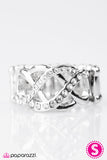 Paparazzi "Let Me Treasure You - White" ring Paparazzi Jewelry