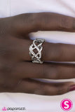 Paparazzi "Let Me Treasure You - White" ring Paparazzi Jewelry