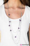 Paparazzi "Lets Celebrate! - Purple" necklace Paparazzi Jewelry