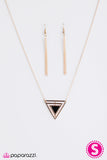 Paparazzi "Lets GEO Girls! - Black" necklace Paparazzi Jewelry