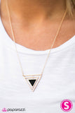 Paparazzi "Lets GEO Girls! - Black" necklace Paparazzi Jewelry