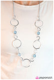 Paparazzi "Lets Start At the Very Beginning - Blue" necklace Paparazzi Jewelry