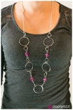 Paparazzi "Lets Start At The Very Beginning - Pink" necklace Paparazzi Jewelry