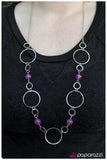 Paparazzi "Lets Start At The Very Beginning - Purple" necklace Paparazzi Jewelry