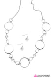 Paparazzi "Lets Start At The Very Beginning - White" necklace Paparazzi Jewelry