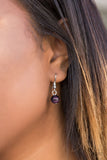 Paparazzi "Lets Take A MOONWALK - Purple " necklace Paparazzi Jewelry