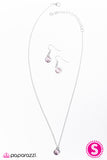 Paparazzi "Let There Be MOONLIGHT - Purple" necklace Paparazzi Jewelry