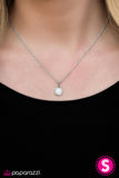 Paparazzi "Let There Be MOONLIGHT - White" necklace Paparazzi Jewelry