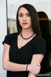 Paparazzi "Let The Sea Set You Free - Black" necklace Paparazzi Jewelry