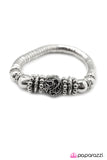 Paparazzi "Let Your Guard Down - Black" bracelet Paparazzi Jewelry