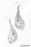 Paparazzi "Let Your Heart Soar" White Earrings Paparazzi Jewelry