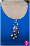 Paparazzi "Life Could Be A Dream" Brown Necklace & Earring Set Paparazzi Jewelry