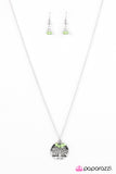 Paparazzi "Life Is Lovely - Green" necklace Paparazzi Jewelry