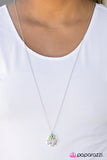 Paparazzi "Life Is Lovely - Green" necklace Paparazzi Jewelry