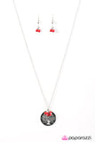 Paparazzi "Life Is Lovely - Red" necklace Paparazzi Jewelry