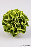 Paparazzi "Life Is RUFFLE" hair clip Paparazzi Jewelry
