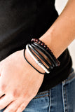 Paparazzi "Life Is Wild" Black Bracelet Paparazzi Jewelry