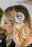Paparazzi "Life Of The Tea Party - Silver" hair clip Paparazzi Jewelry